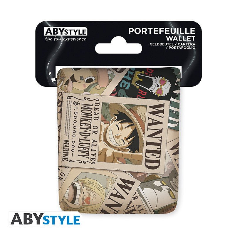 ONE PIECE - Wallet "Wanted" - Vinyl - Inspire Newquay