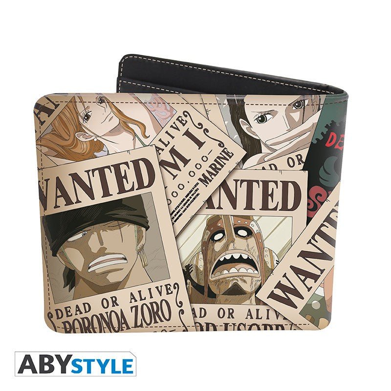 ONE PIECE - Wallet "Wanted" - Vinyl - Inspire Newquay