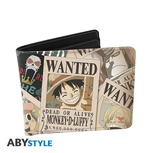 ONE PIECE - Wallet "Wanted" - Vinyl - Inspire Newquay