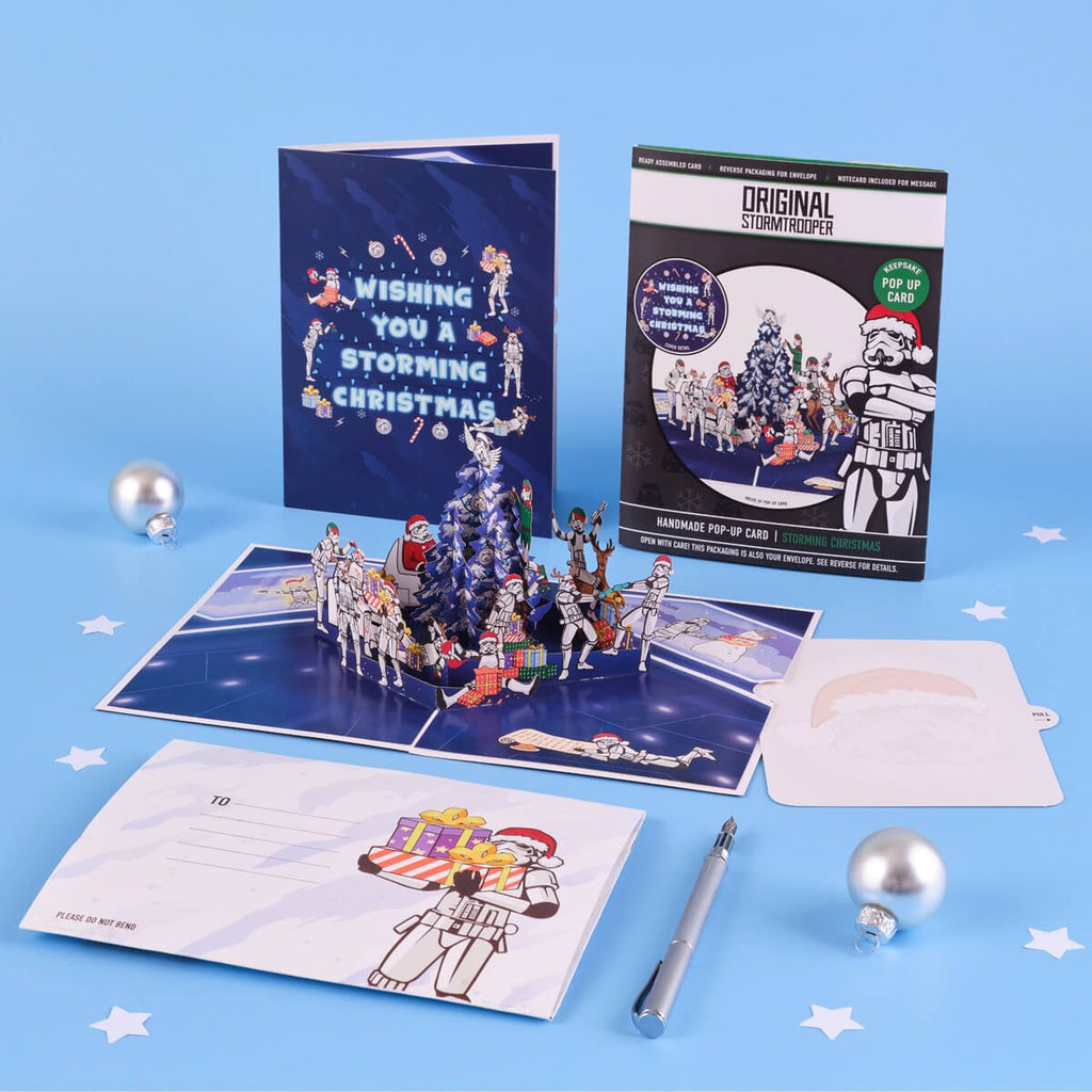 Original Stormtrooper Christmas Card - Inspire Newquay