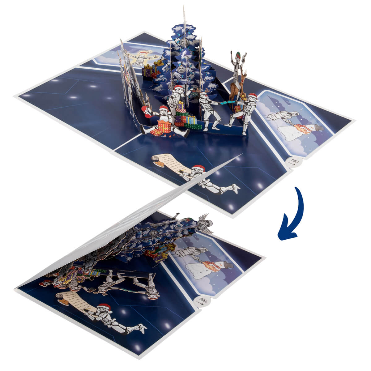 Original Stormtrooper Christmas Card - Inspire Newquay