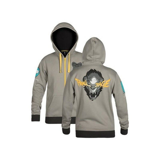 Overwatch Winston Ultimate Zip Hoodie Size Large - Inspire Newquay