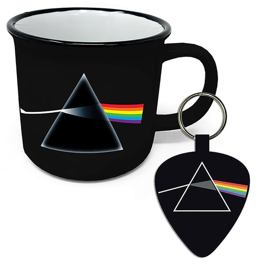Pink Floyd Campfire Mug and Keychain Gift Set