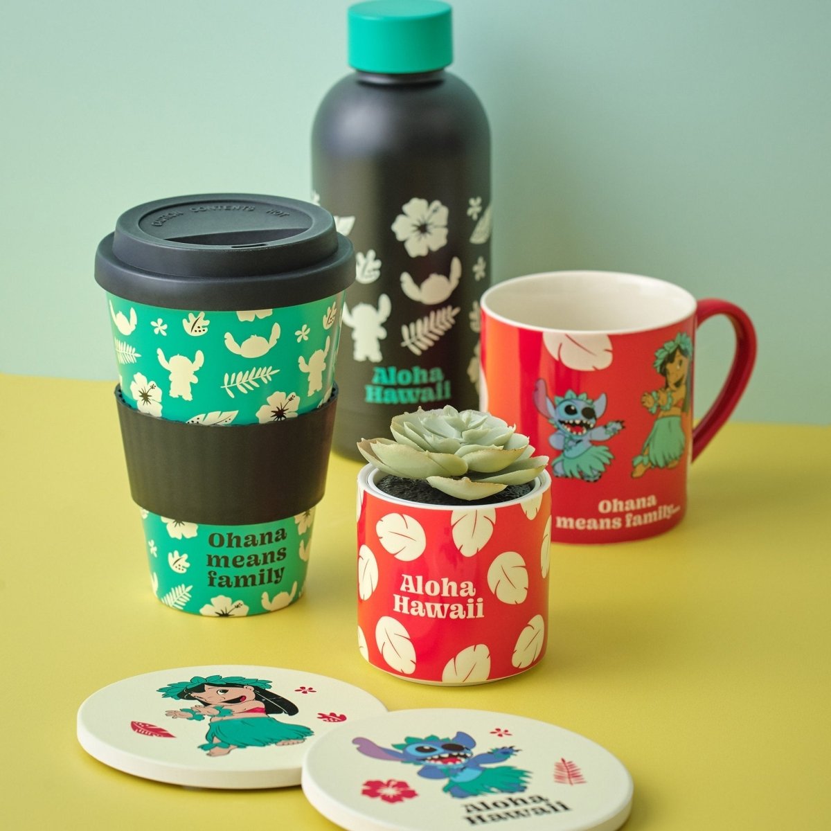 Plant Pot Faux Boxed (6.5cm) - Disney Lilo & Stitch - Inspire Newquay