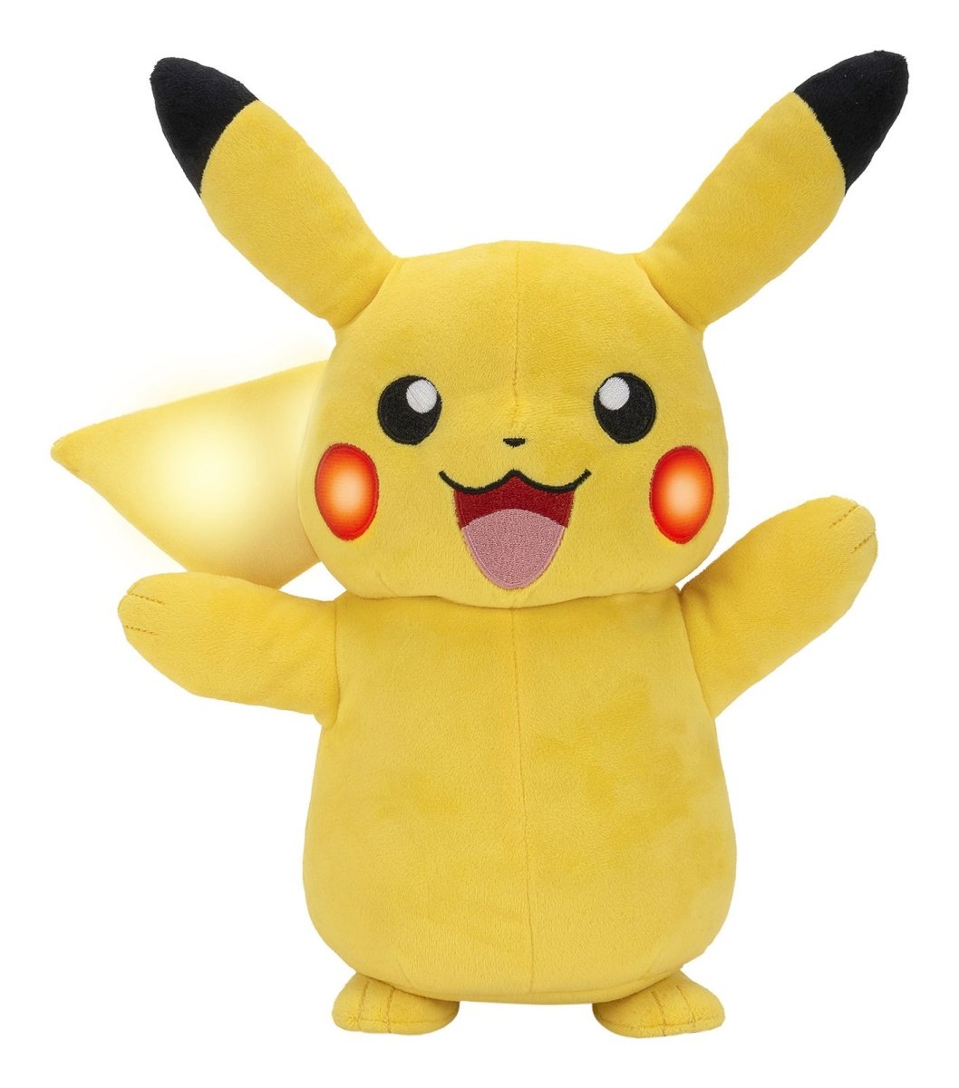 Pokemon 11" Electric Charge Pikachu Plush - Inspire Newquay