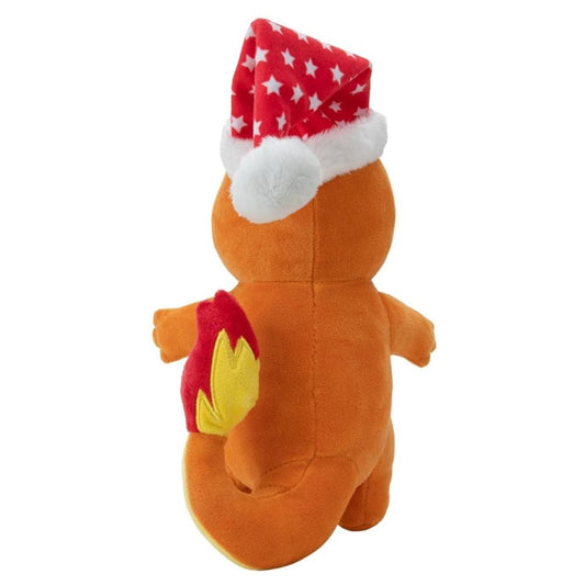 Pokemon 8" Holiday Charmander Red Holiday Starry Hat Plush - Inspire Newquay