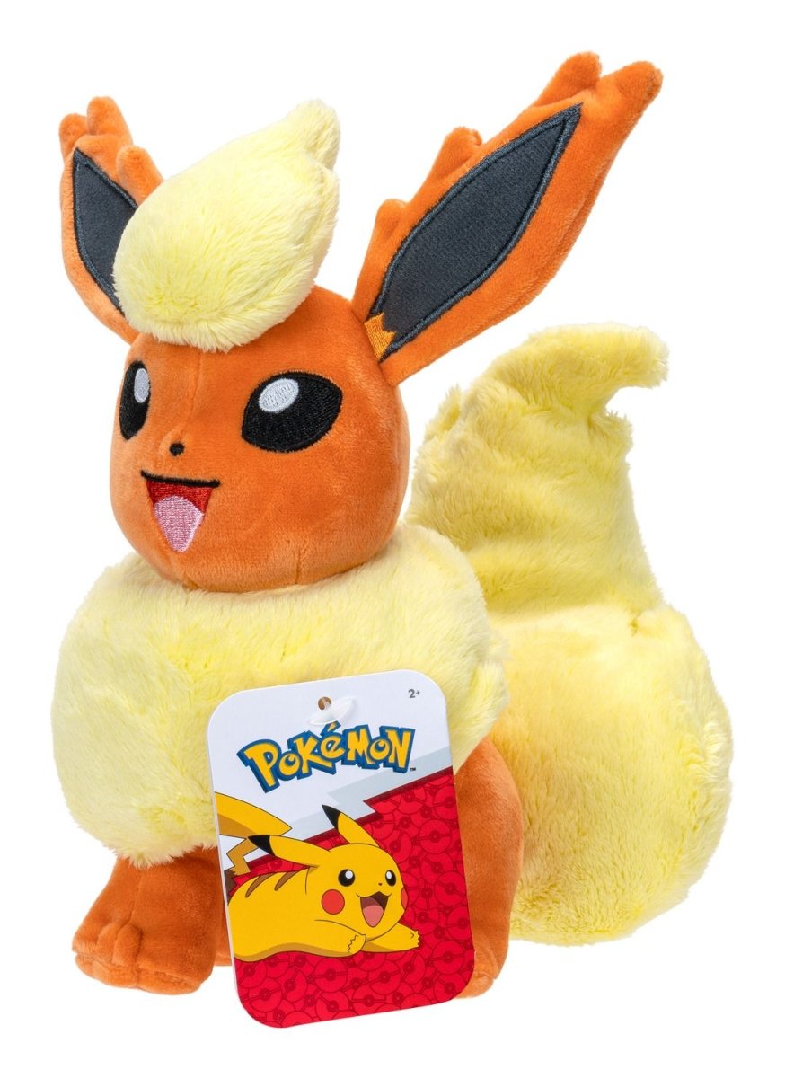 Pokemon 8" Sitting Flareon Plush - Inspire Newquay