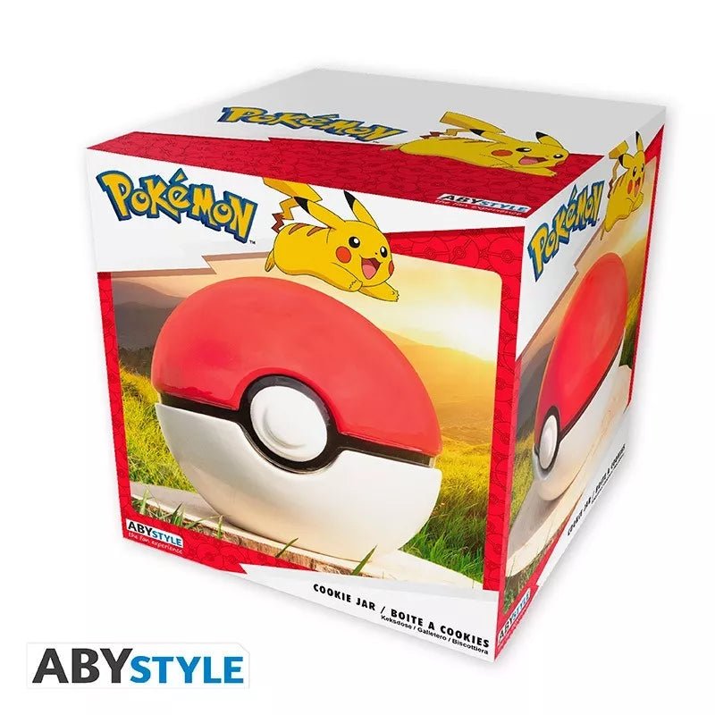 Pokémon Cookie Jar Pokeball 16cm - Inspire Newquay
