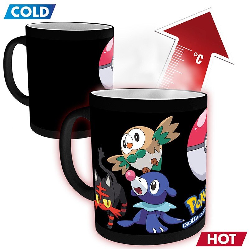 POKEMON - Mug Heat Change - 320 ml - Catch Em All - Inspire Newquay