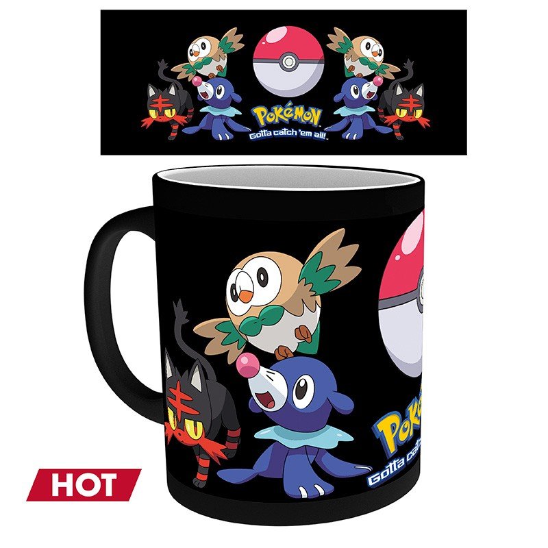 POKEMON - Mug Heat Change - 320 ml - Catch Em All - Inspire Newquay