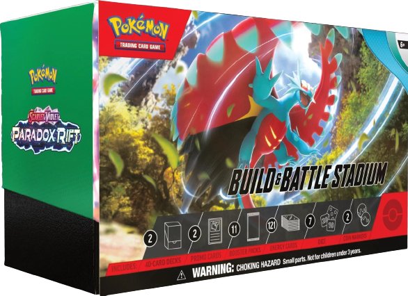 Pokemon Scarlet & Violet Paradox Rift: Build & Battle Stadium - Inspire Newquay