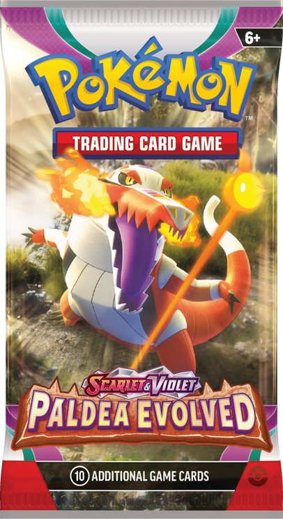 Pokémon Tcg: Scarlet & Violet Paldea Evolved Booster Pack - Inspire Newquay