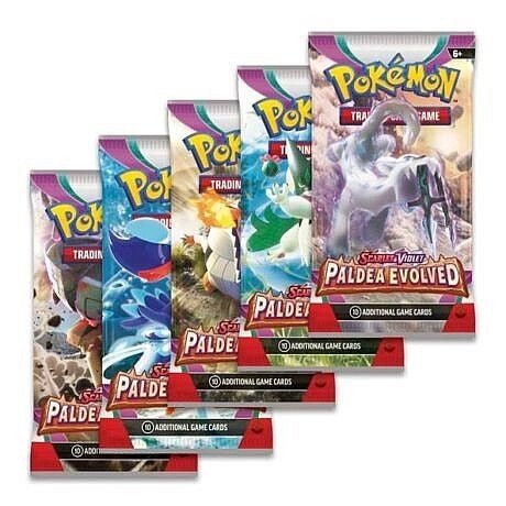 Pokémon Tcg: Scarlet & Violet Paldea Evolved Booster Pack - Inspire Newquay