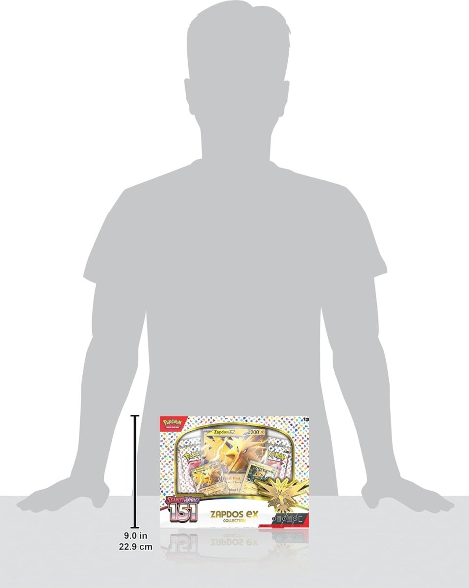 Pokémon TCG: Scarlet & Violet—151 Collection—Zapdos ex - Inspire Newquay