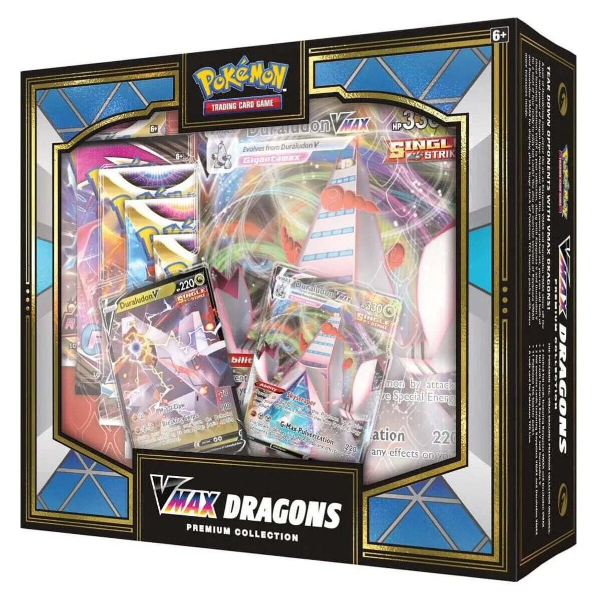 Pokemon Trading Card Game: VMAX Double Dragons Premium Collection - Inspire Newquay