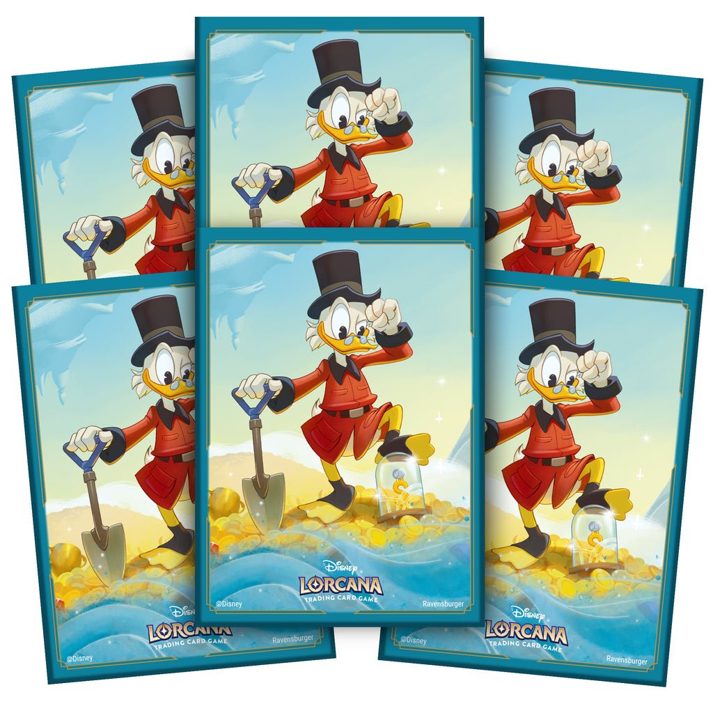 PRE ORDER Disney Lorcana Card Sleeve Scrooge McDuck - Inspire Newquay