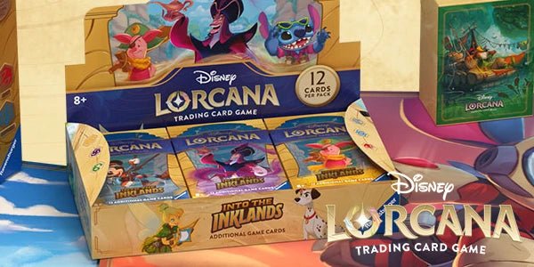 PRE ORDER Disney Lorcana: Into the Inklands Booster Box (24 packs) - Inspire Newquay