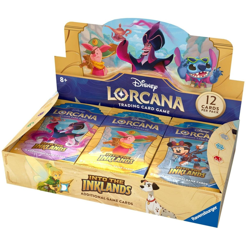 PRE ORDER Disney Lorcana: Into the Inklands Booster Box (24 packs) - Inspire Newquay
