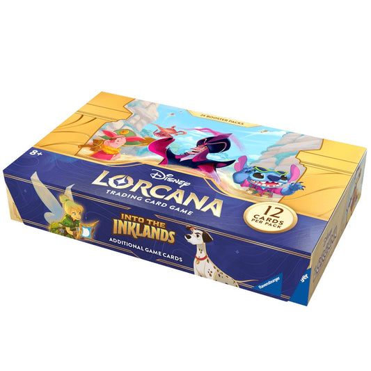 PRE ORDER Disney Lorcana: Into the Inklands Booster Box (24 packs) - Inspire Newquay