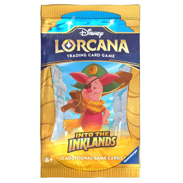 PRE ORDER Disney Lorcana: Into the Inklands Booster Pack - Inspire Newquay