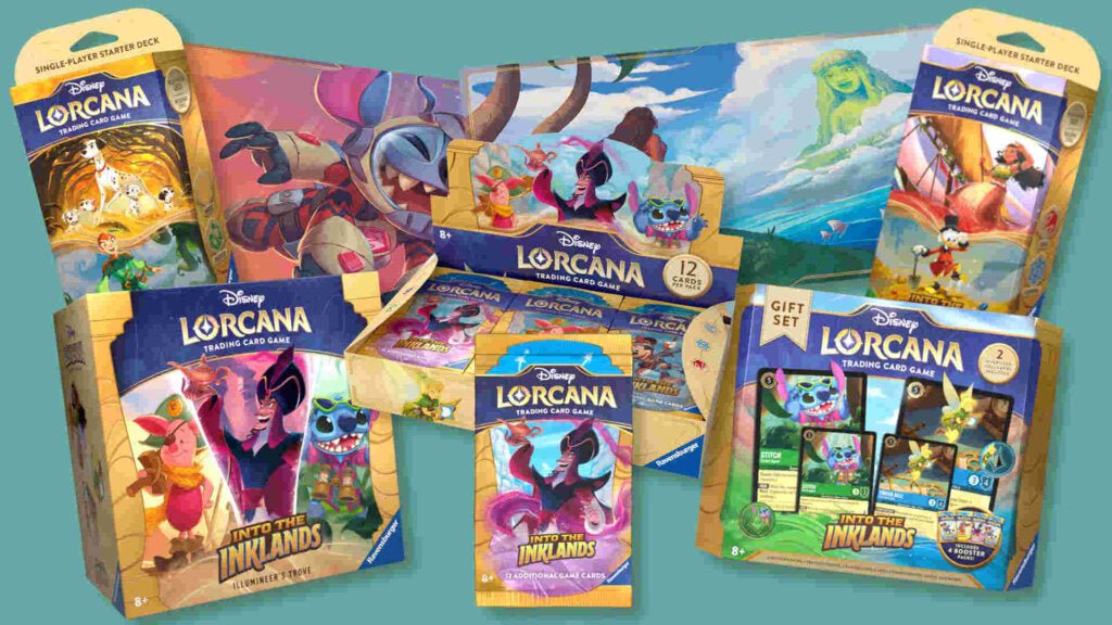 PRE ORDER Disney Lorcana: Into the Inklands Illumineer's Trove - Inspire Newquay