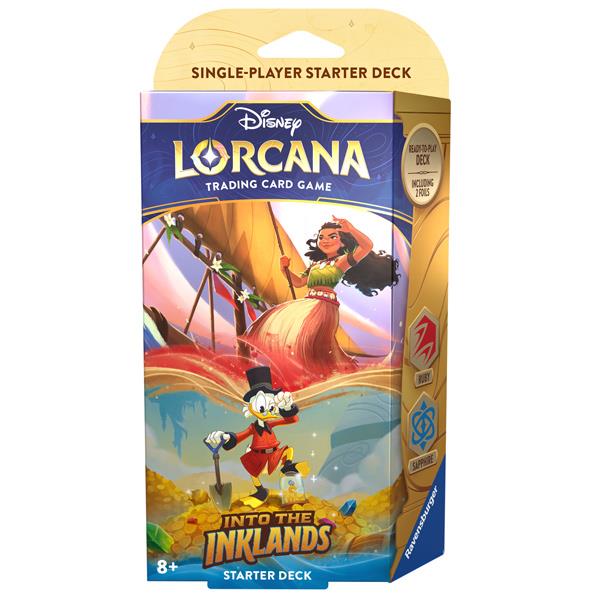 PRE ORDER Disney Lorcana: Into the Inklands Starter Decks - Inspire Newquay
