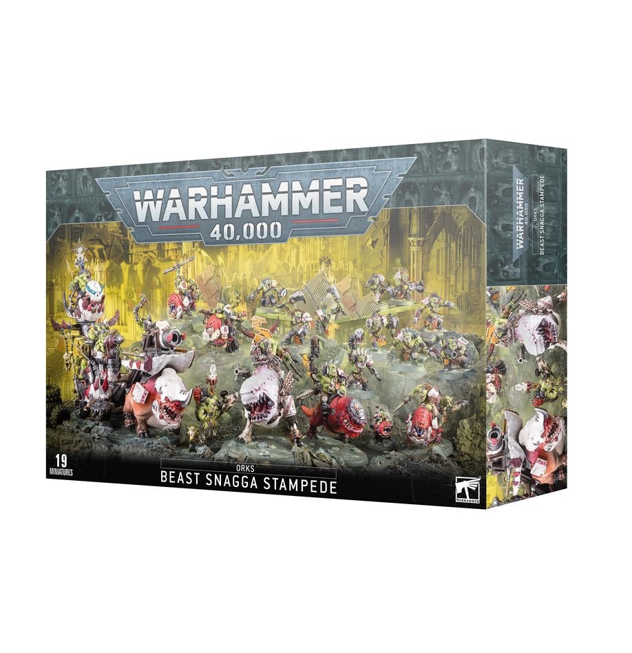 PRE-ORDER Orks: Beast Snagga Stampede (Ships 24/11) - Inspire Newquay