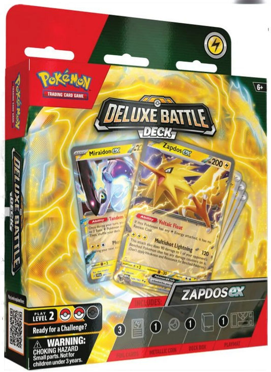 PRE ORDER Pokemon TCG: Deluxe Battle Deck - Ninetales and Zapdos - Inspire Newquay