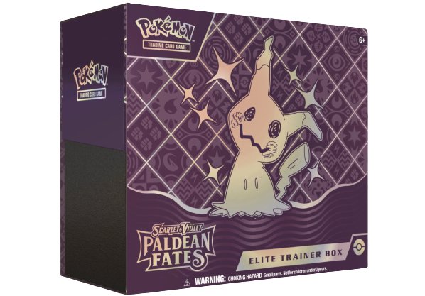 PRE ORDER Pokémon TCG: Scarlet & Violet-Paldean Fates Elite Trainer Box - Inspire Newquay