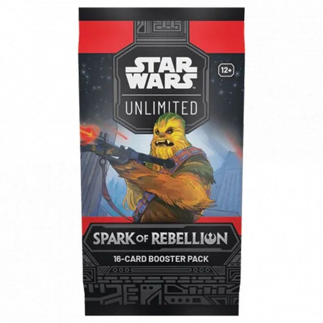 PRE ORDER Star Wars Unlimited - Spark Of Rebellion - Booster Pack - Inspire Newquay