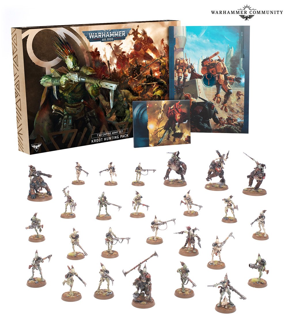PRE ORDER T'au Empire Kroot Hunting Pack - Inspire Newquay