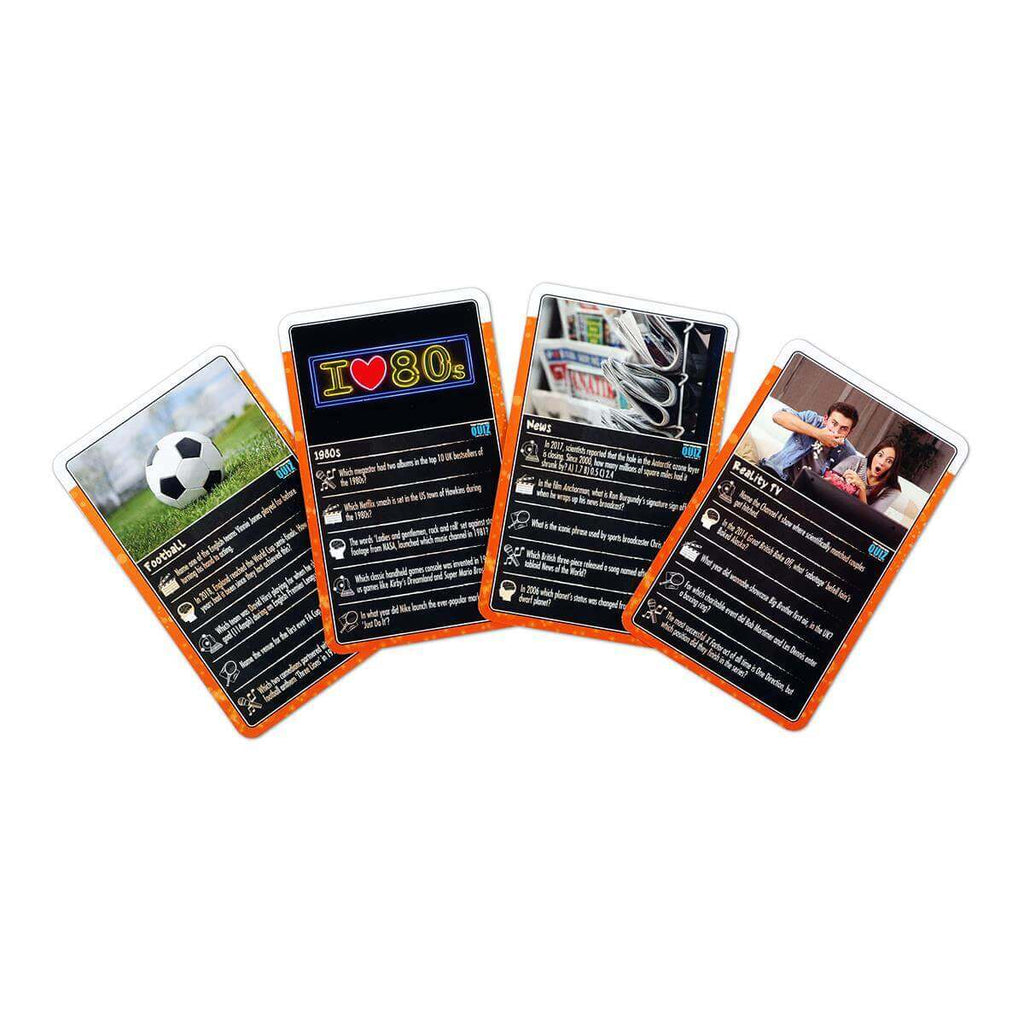 Pub Quiz Top Trumps Quiz Card Game - Inspire Newquay