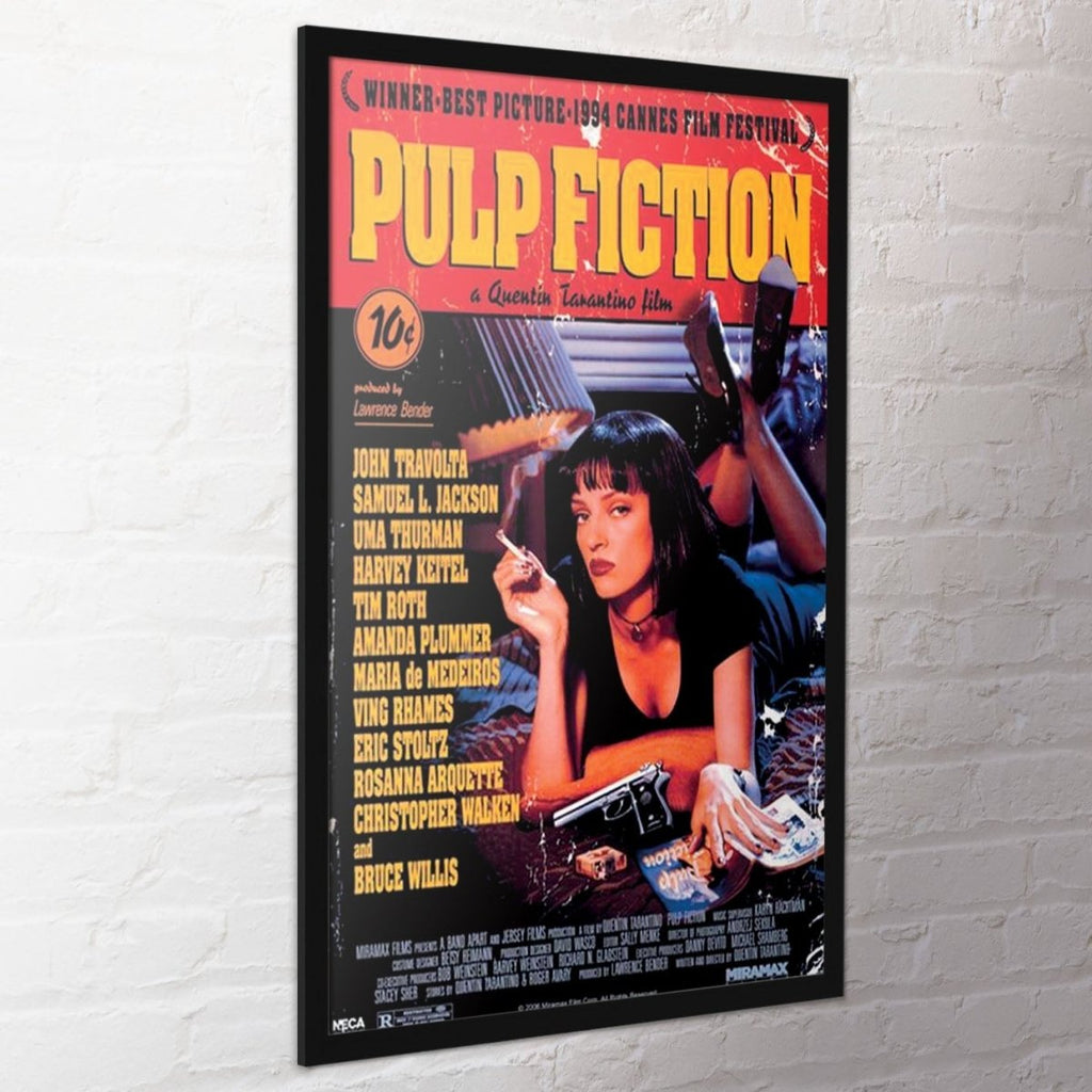 Pulp Fiction - Uma On Bed Maxi Poster - Inspire Newquay