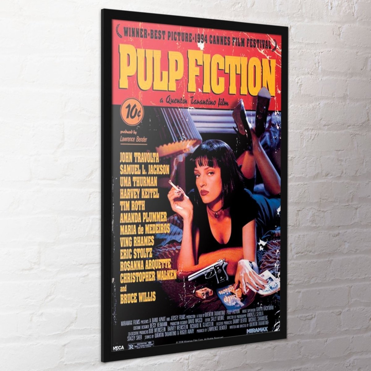 Pulp Fiction - Uma On Bed Maxi Poster - Inspire Newquay