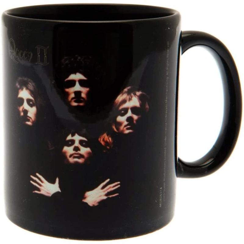 Queen II Black Mug - Inspire Newquay