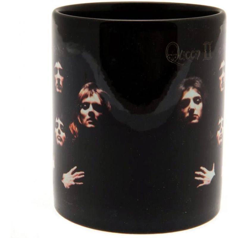 Queen II Black Mug - Inspire Newquay