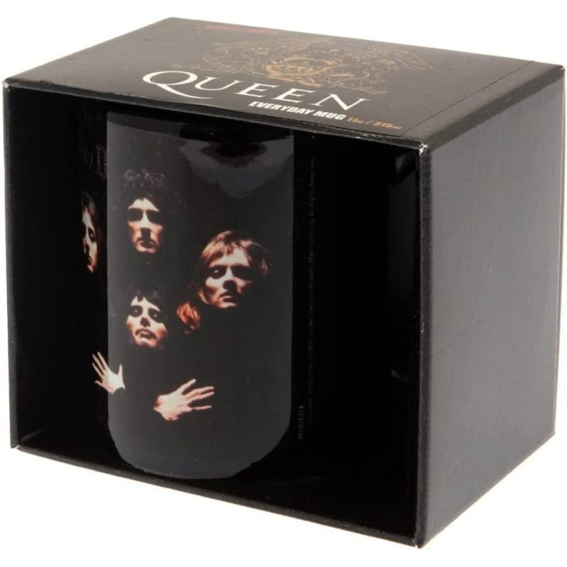 Queen II Black Mug - Inspire Newquay
