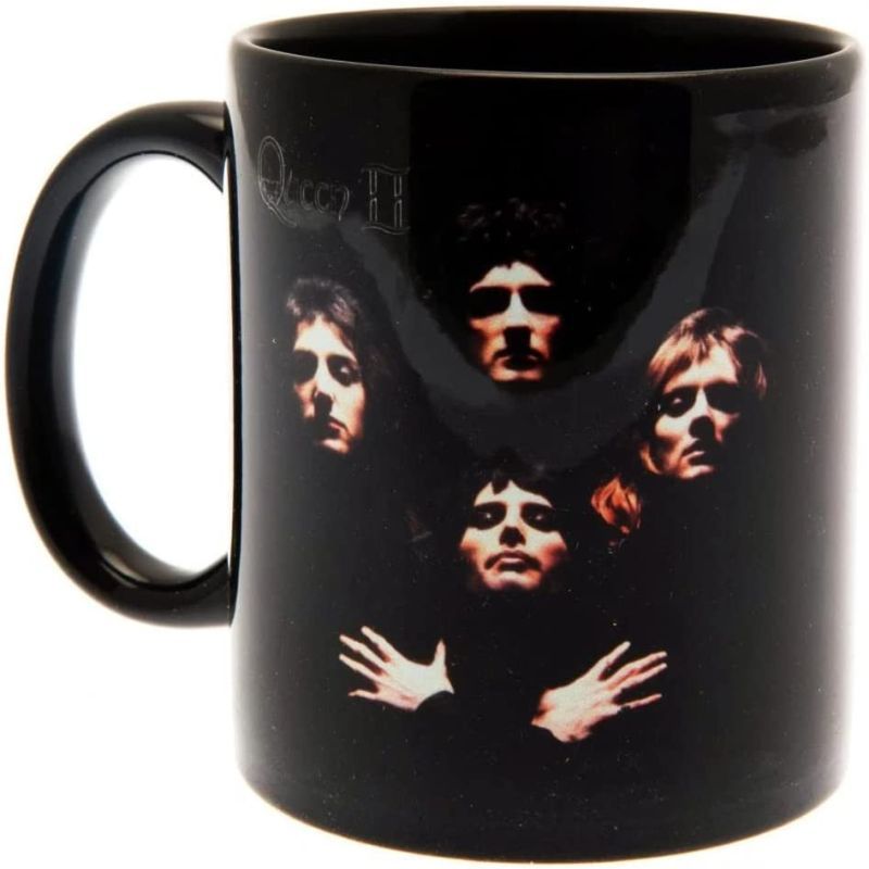 Queen II Black Mug - Inspire Newquay