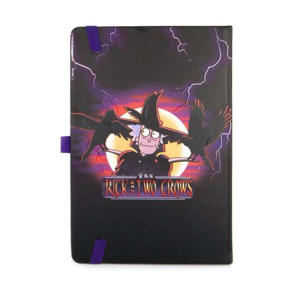 Rick And Morty (2 Crows) A5 Premium Notebook - Inspire Newquay