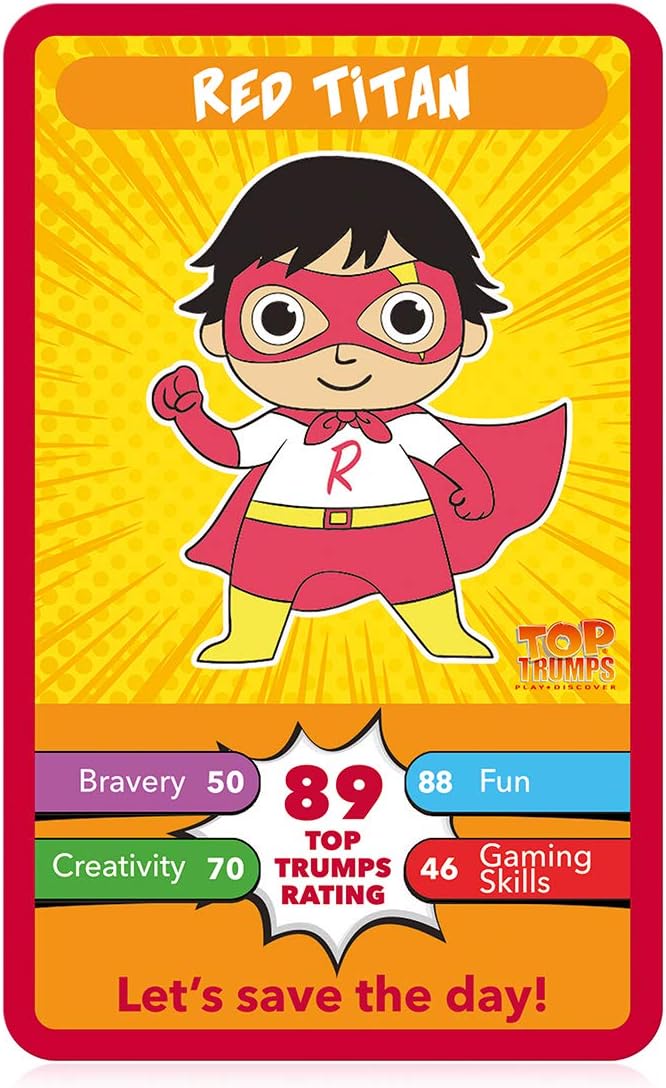 Ryans World Top Trumps Card Game - Inspire Newquay