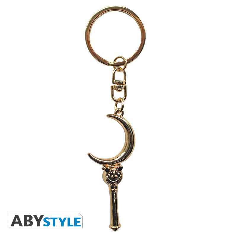 SAILOR MOON - Keychain 3D "Moon stick" - Inspire Newquay