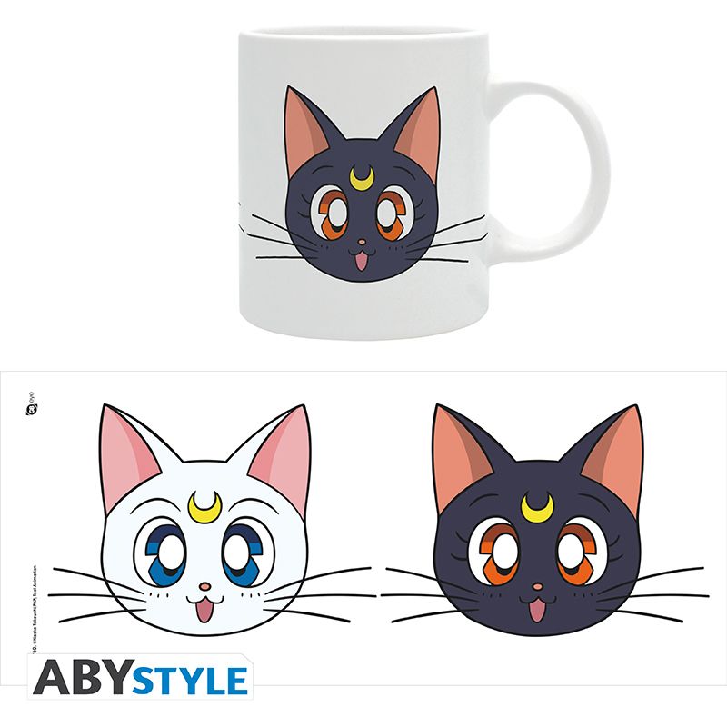 SAILOR MOON - Mug - 320 ml - Luna & Artemis - Inspire Newquay