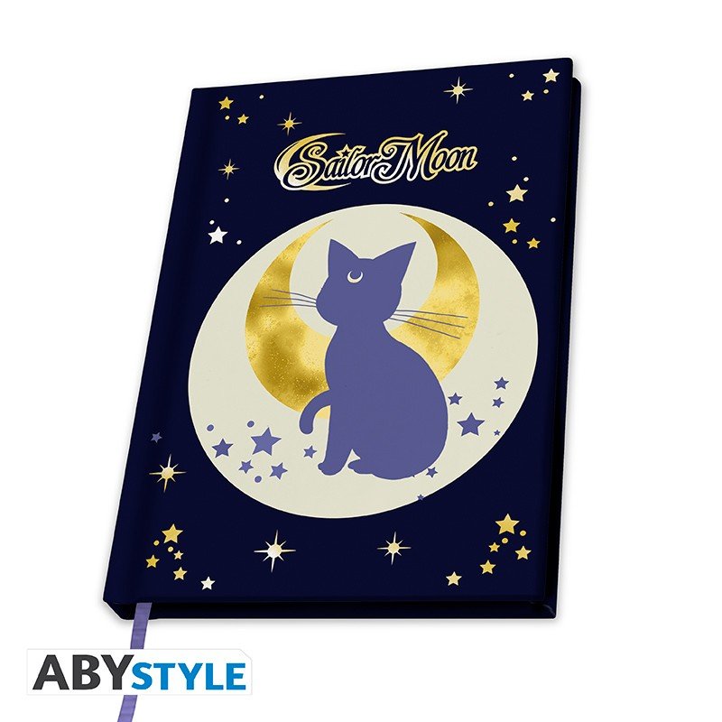 SAILOR MOON - Premium A5 Notebook "Luna & Artemis" - Inspire Newquay