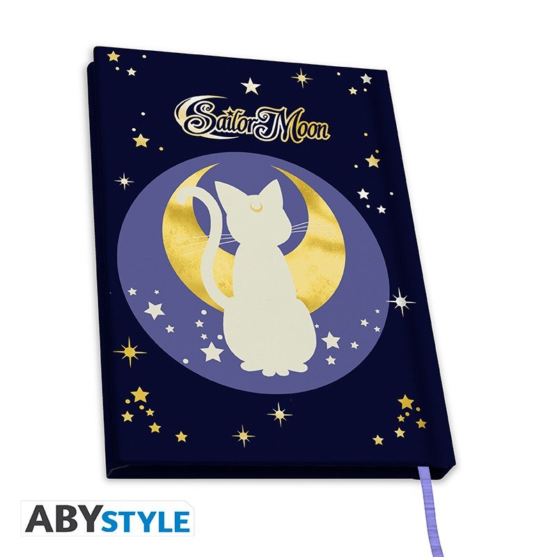 SAILOR MOON - Premium A5 Notebook "Luna & Artemis" - Inspire Newquay