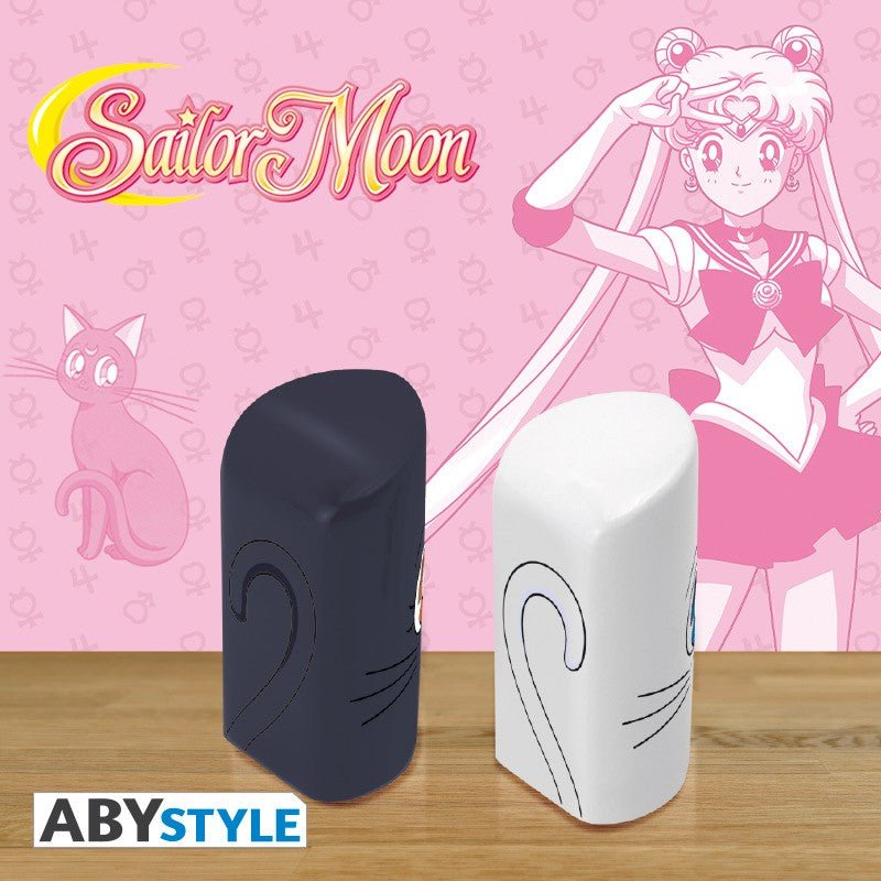 SAILOR MOON - Salt & Pepper Shakers - Luna & Artemis - Inspire Newquay