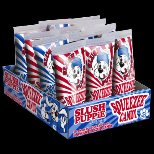 Slush Puppie Squeezee Candy Liquid Candy 60g (Single Tube - Flavours May Vary) - Inspire Newquay