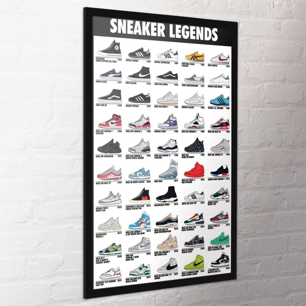Sneaker Legends 61x91.5 cm 61x91.5 cm Maxi Poster - Inspire Newquay