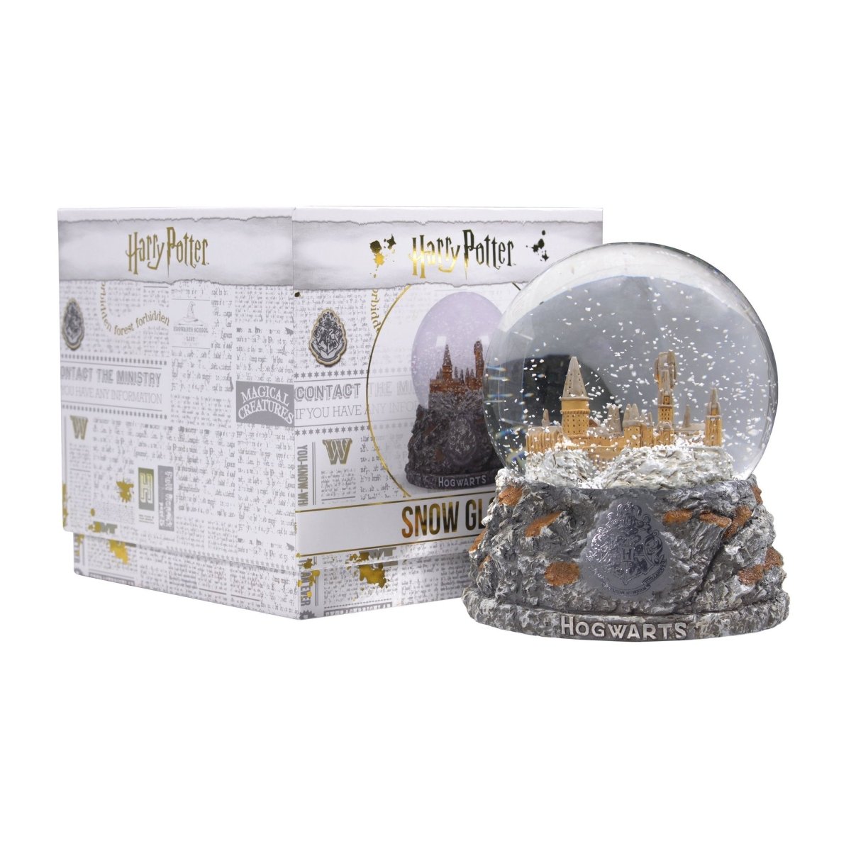 Snow Globe Boxed (100mm) - Harry Potter (Hogwarts Castle) - Inspire Newquay