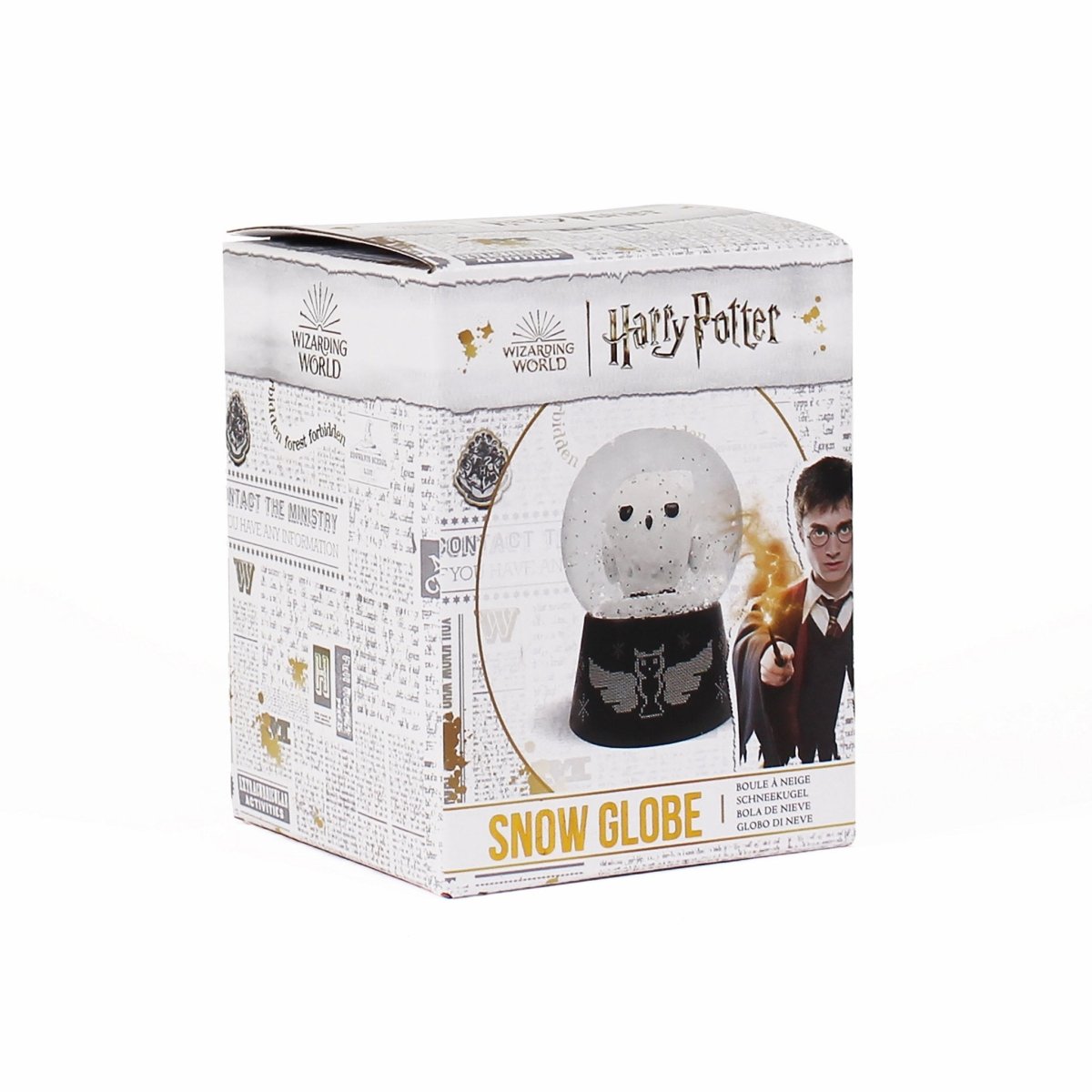 Snow Globe Boxed (45mm) - Harry Potter Kawaii (Hedwig) - Inspire Newquay