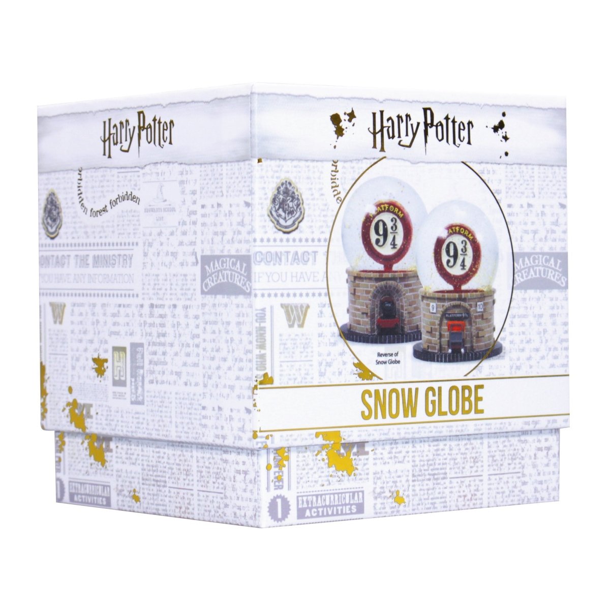 Snow Globe Boxed (65mm) - Harry Potter (Platform 9 3/4) - Inspire Newquay